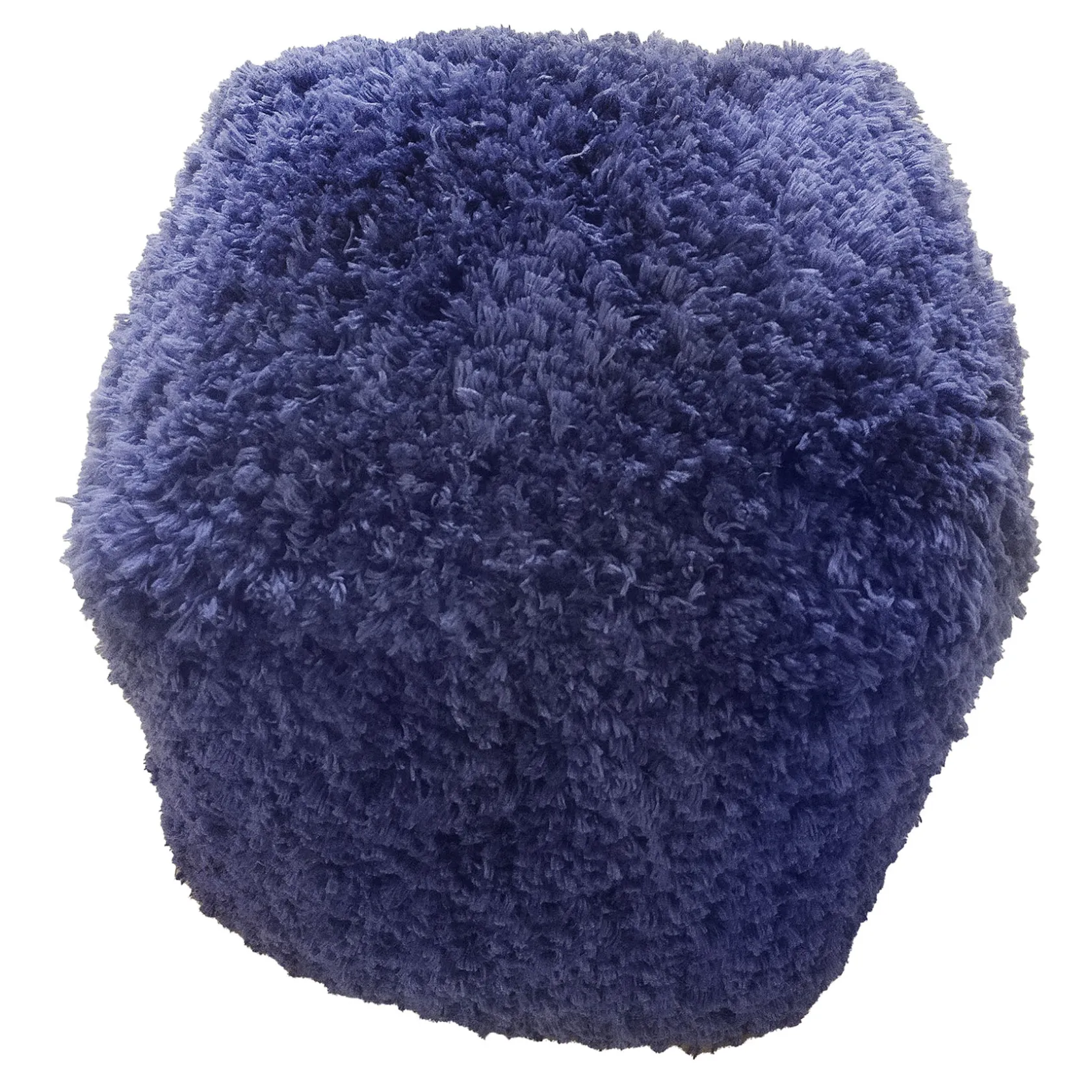 * Sammy Shag Pouf, Navy Bargain Sale