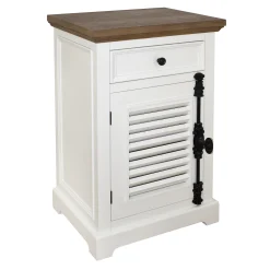 * Sharon White Accent Cabinet Clearance