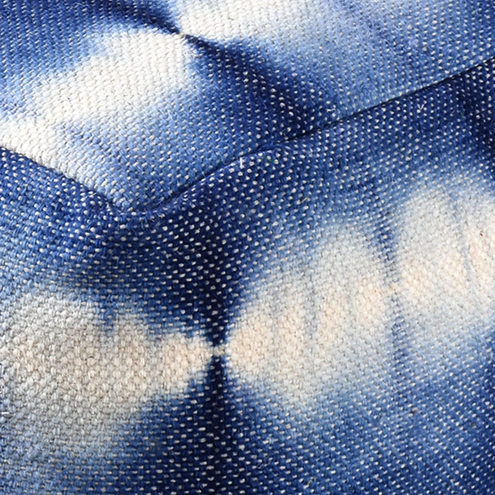 * Shyloh Shibori Pouf Blue Discount