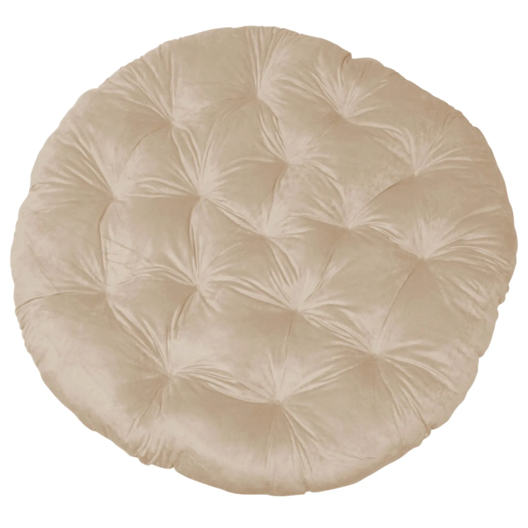 * Suede Papasan Cushion, Tan Promotion