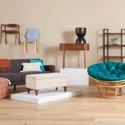 * Tracey Boyd Bentwood Dining Chair, Blue Flash Sale