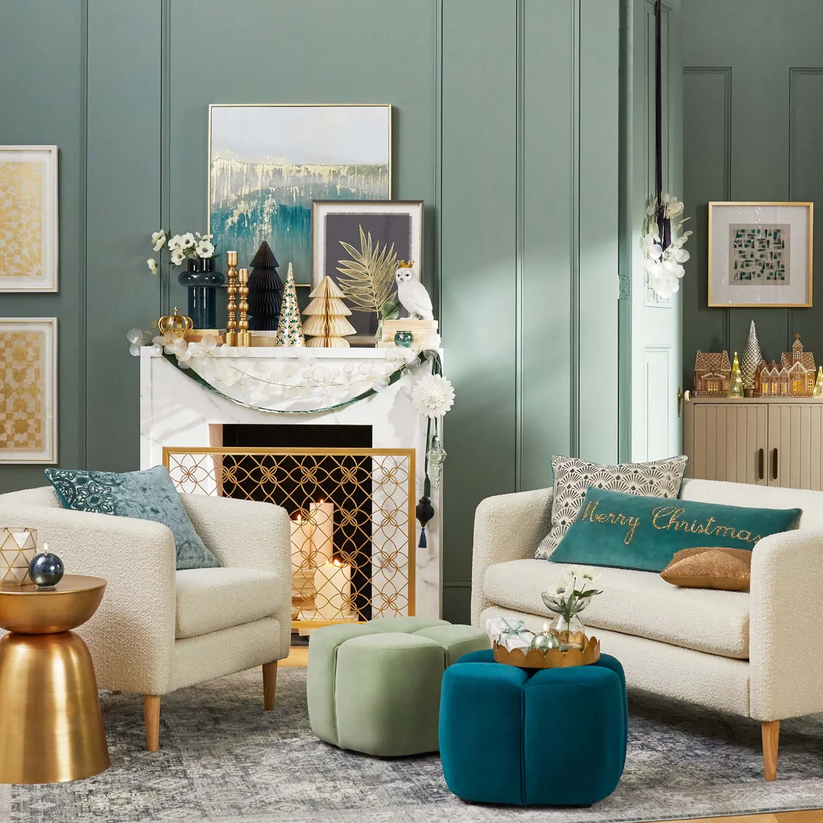 * Tracey Boyd Sage Ottoman Flash Sale