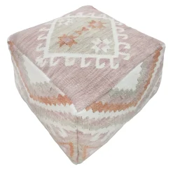 * Tracey Boyd Woven Kilim Pouf, 20 13 Low Price