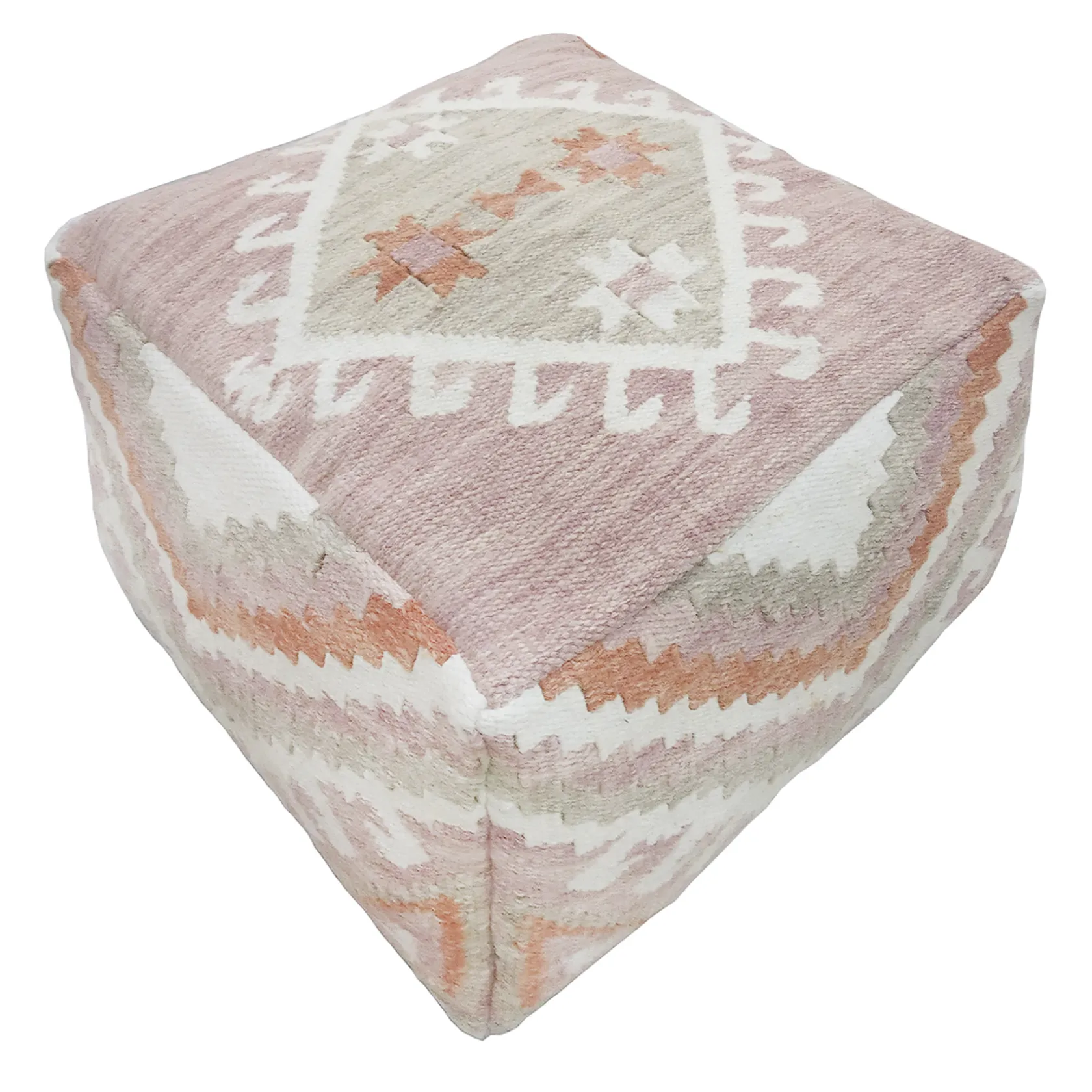 * Tracey Boyd Woven Kilim Pouf, 20 13 Low Price