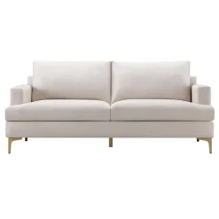 * Tribeca Ivory Upholstered Sofa Opening Sales