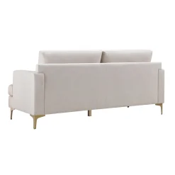 * Tribeca Ivory Upholstered Sofa Opening Sales
