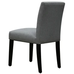 * Tufted Dining Chair, Grey Flash Sale