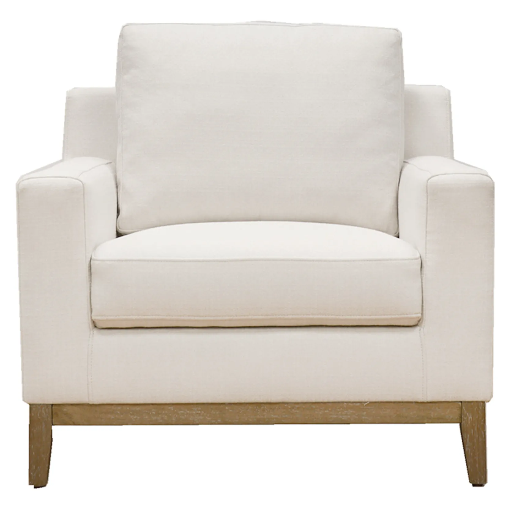 * Ty Pennington Knox Upholstered Wooden Accent Chair Discount