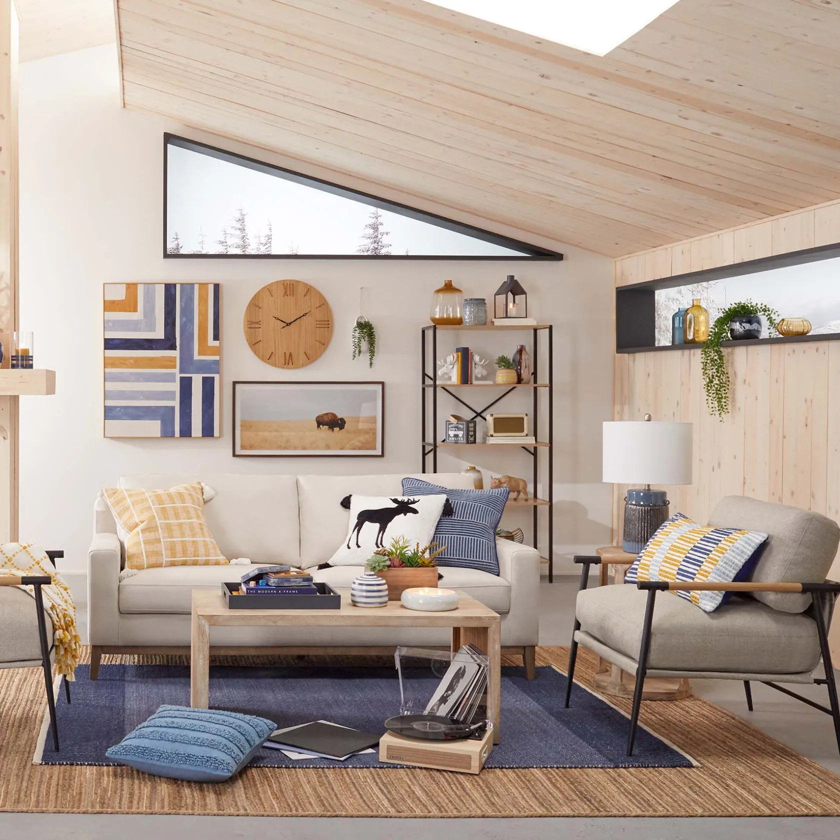 * Ty Pennington Knox Upholstered Sofa Good Quality