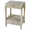 * Ty Pennington Newport Driftwood Accent Table Premium