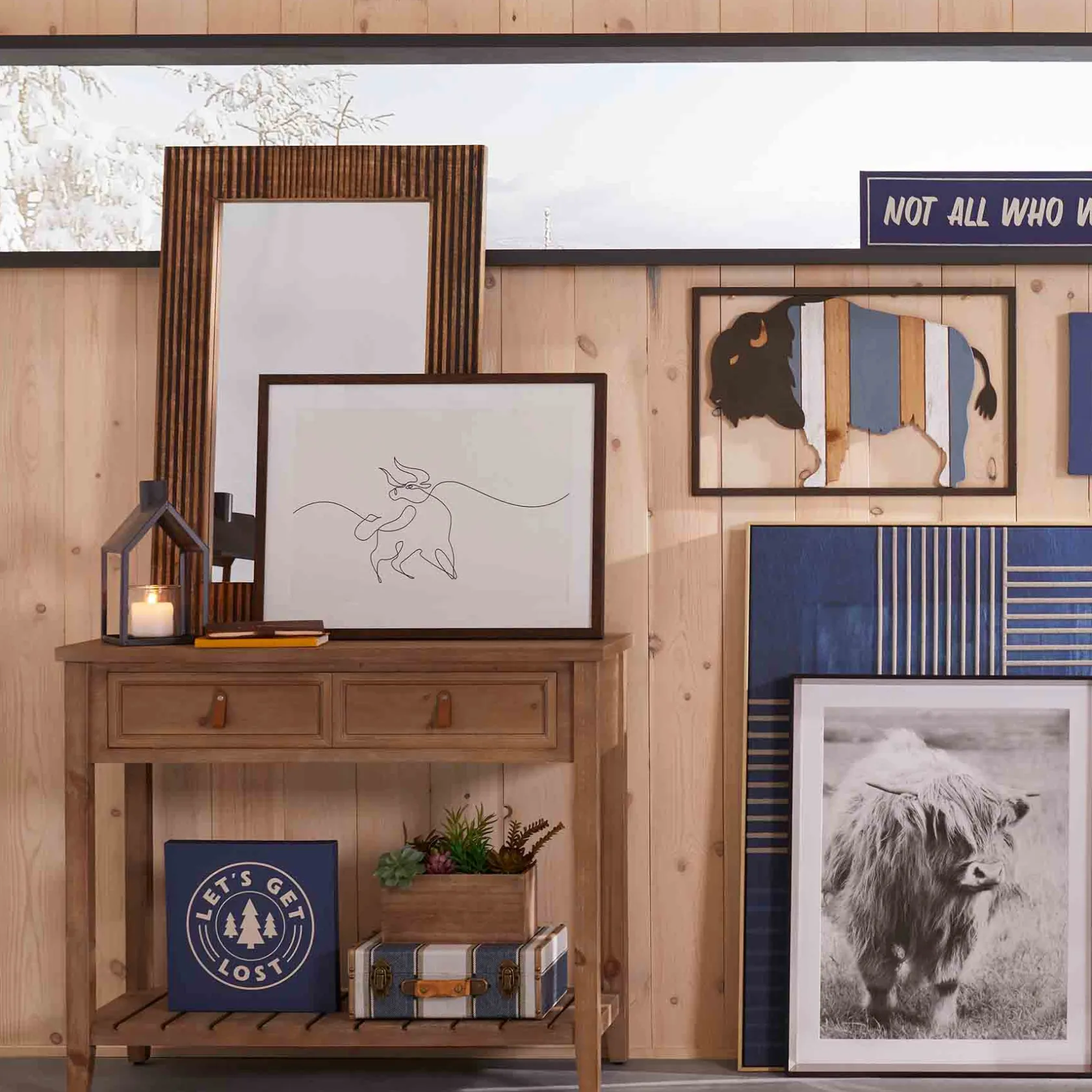 * Ty Pennington Stowe 2-Drawer Console Table, Kd Fashion