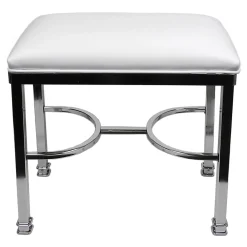 * Vanity Bench Chanel Chrome White Gift Selection