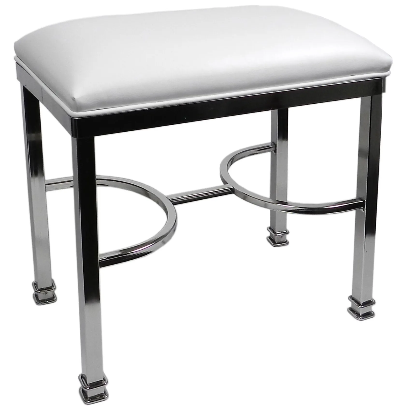 * Vanity Bench Chanel Chrome White Gift Selection