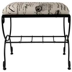 * Vanity Bench French Script Promotion