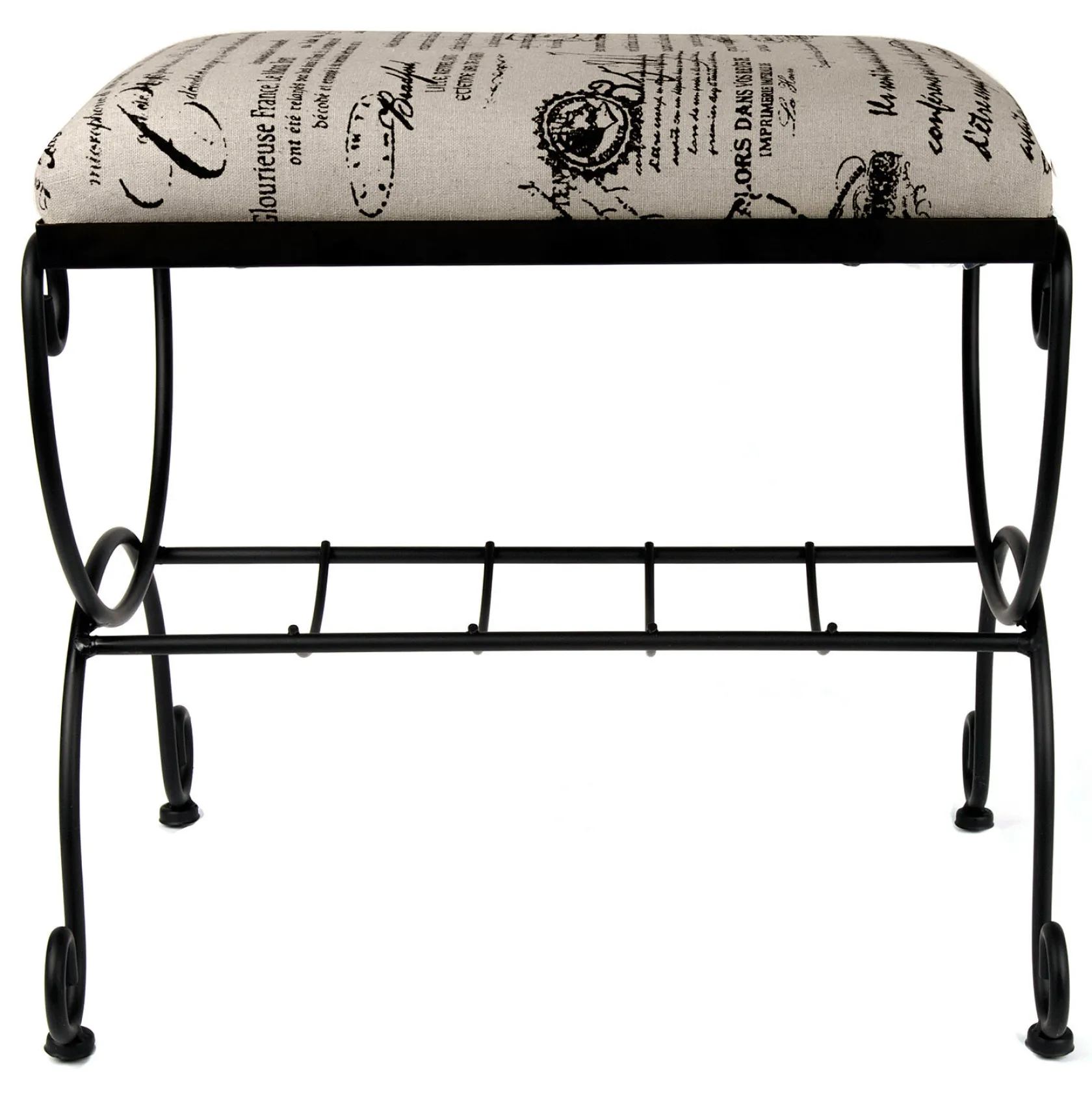 * Vanity Bench French Script Promotion