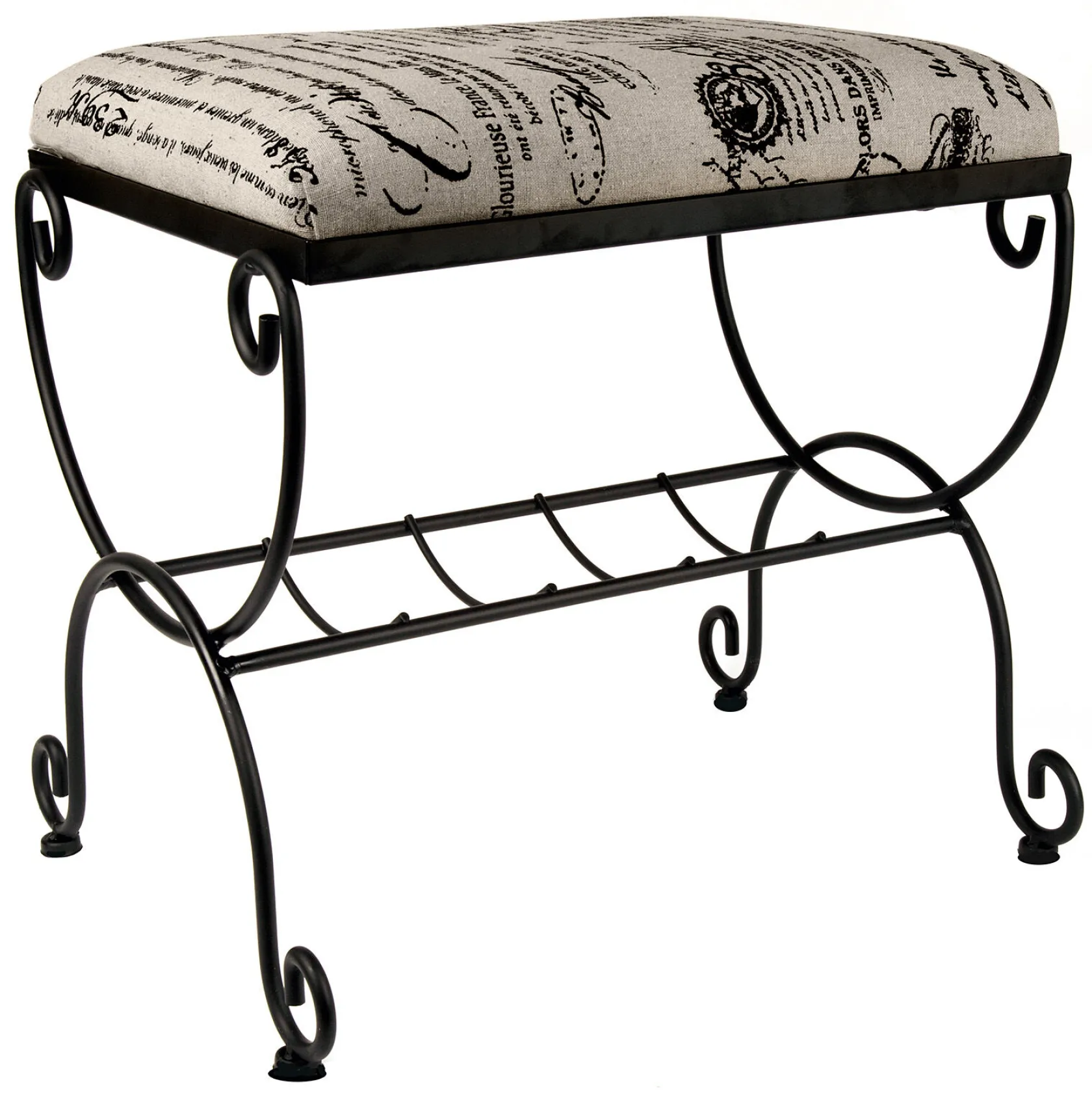 * Vanity Bench French Script Promotion