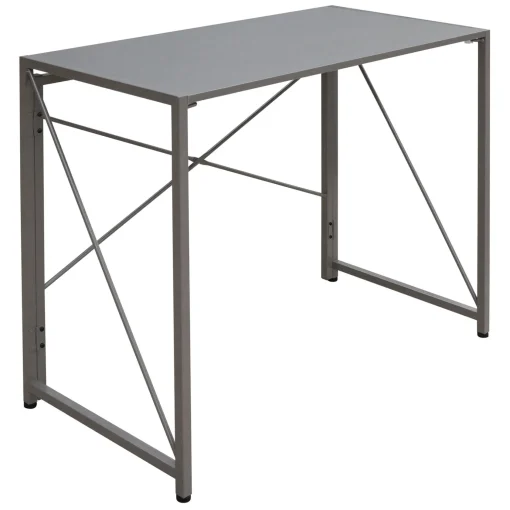 * Vienna Grey Folding Desk, 35 Featured
