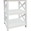 * White 2-Tier Xavier Accent Table, 26 Opening Sales