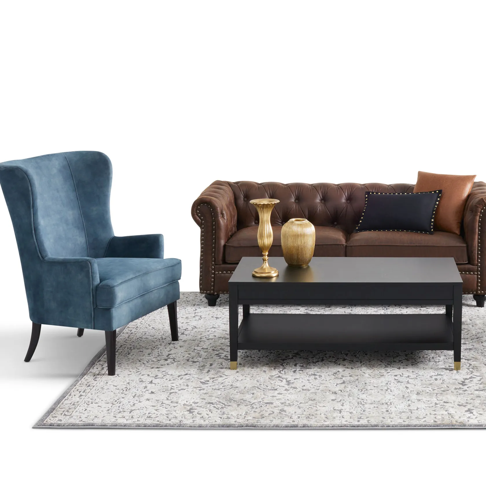 * Witney Wingback Chair Bargain Sale