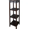 * Wood And Metal X Band Plant Stand Discount Online