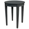 * Wooden Slat Round End Table Online Discount