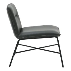 * Zoey Accent Chair, Black Cheaper