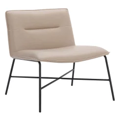 * Zoey Accent Chair, Light Grey Fashion