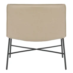 * Zoey Accent Chair, Light Grey Fashion